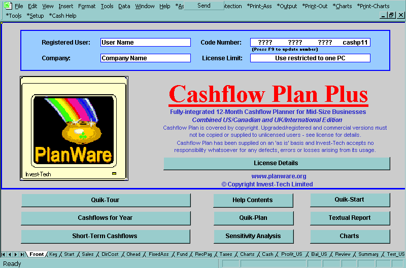 Cashflow Plan Plus Screenshot